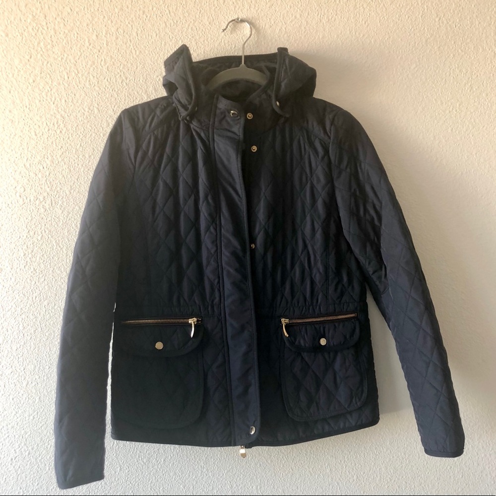 Zara quilted jacket, Sz S